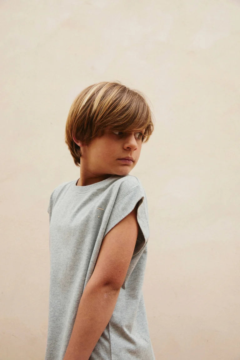 Tee Muscle Grey Melange