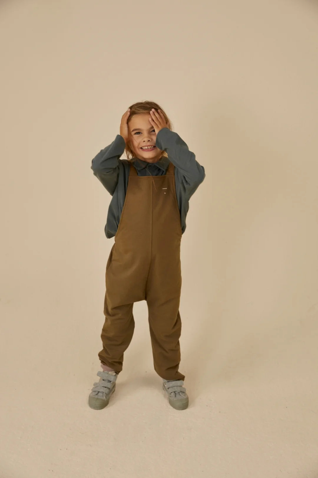 Salopette with Seam Woody