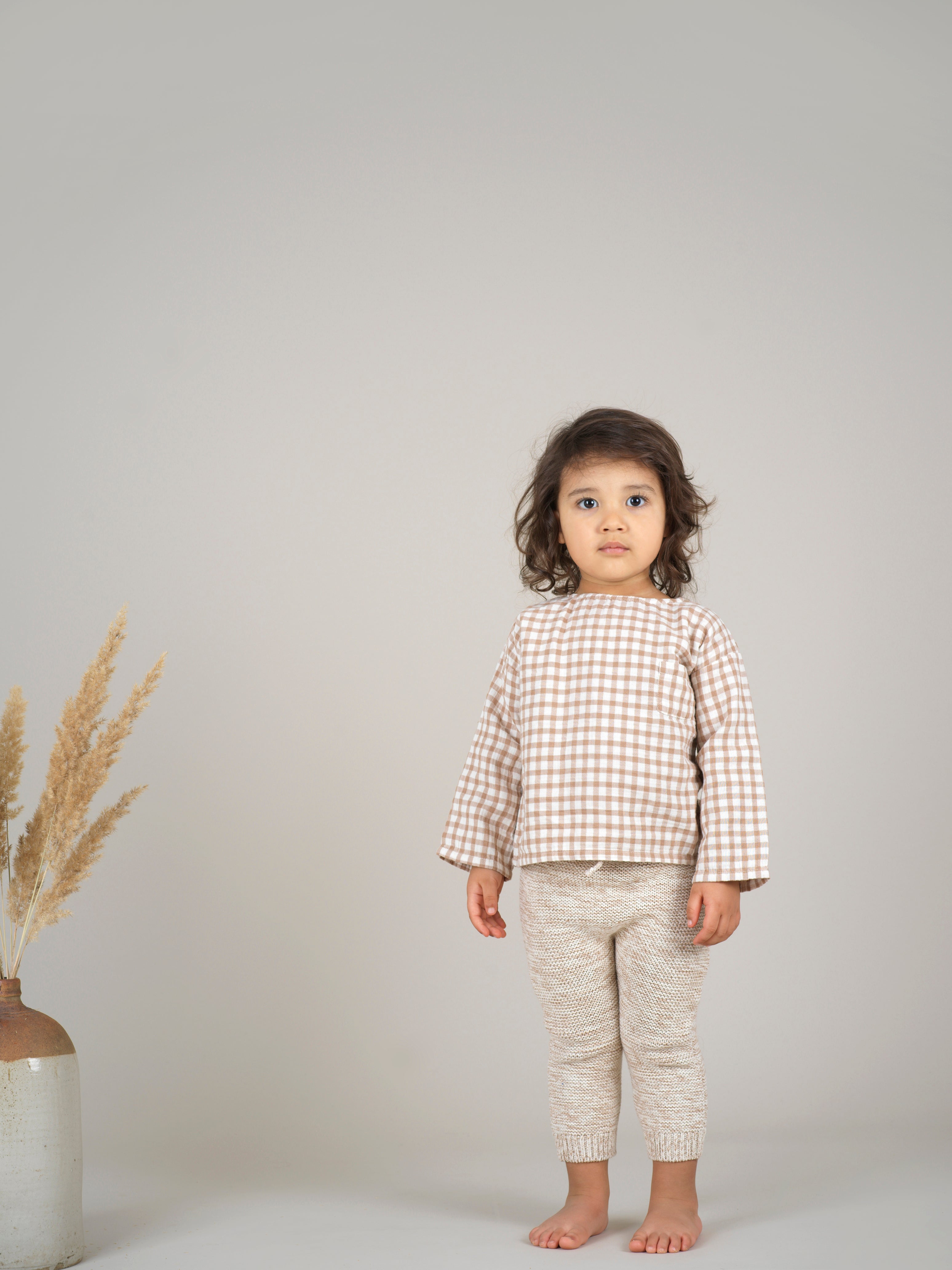 Shirt Leonardo Check Brown