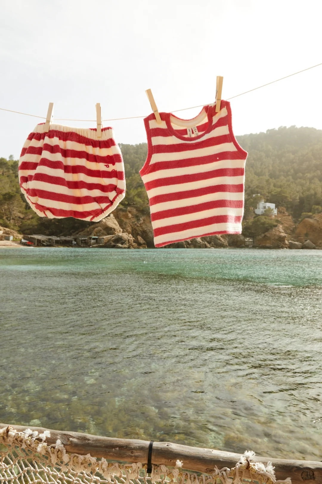 Tanktop Pop Terry Cherry Cream