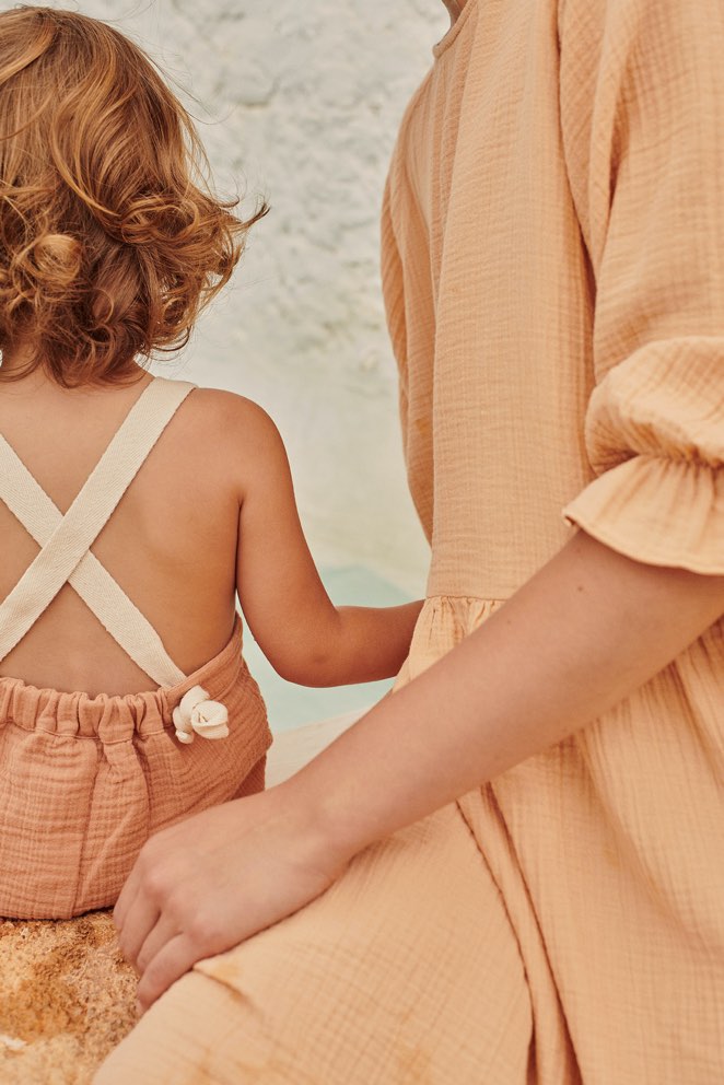 Dress Lilou Woman Apricot Cream