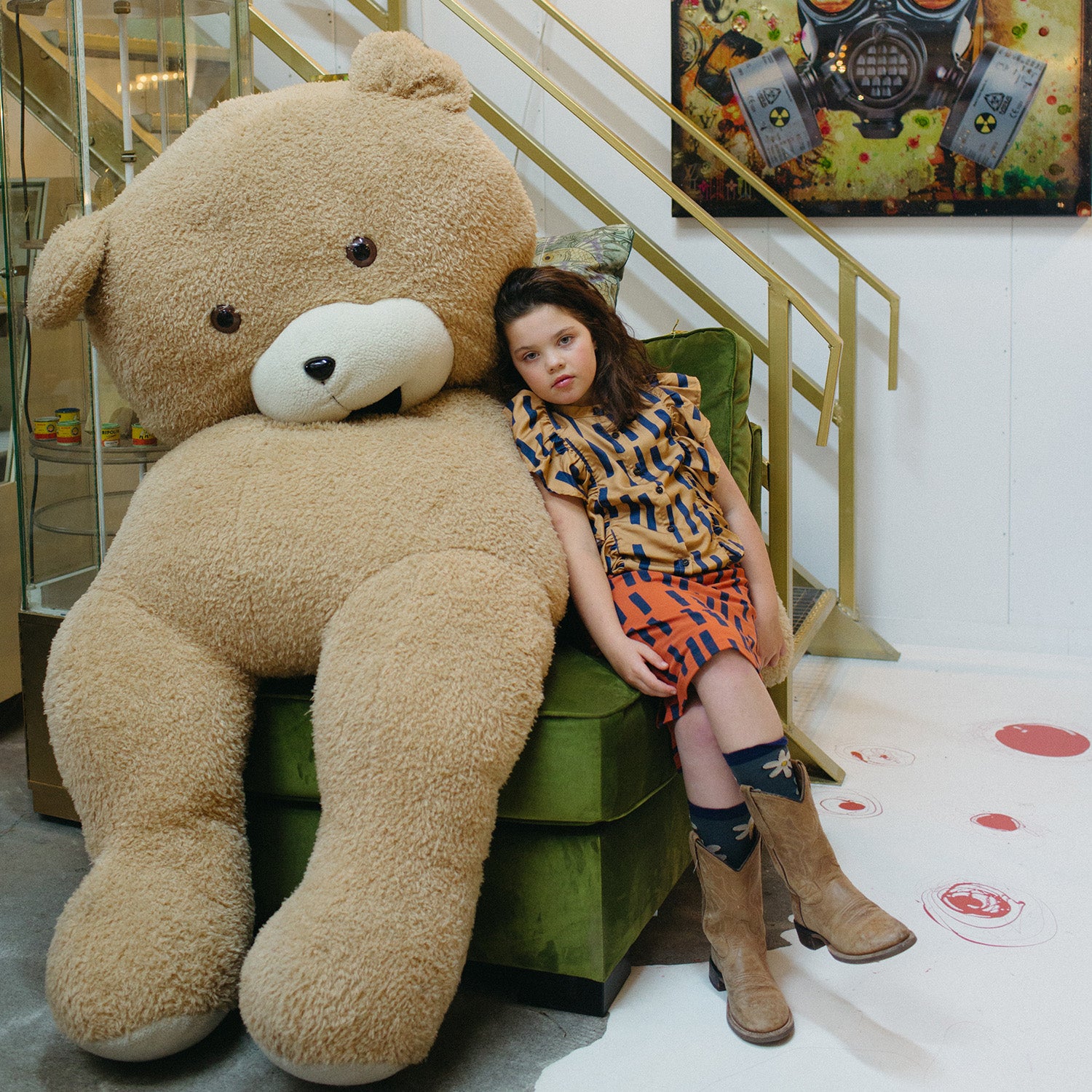 Blouse Ruffled Midnight