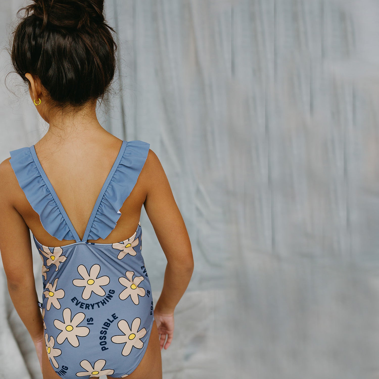 Swimsuit Ruffled Daisy