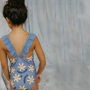 Swimsuit Ruffled Daisy