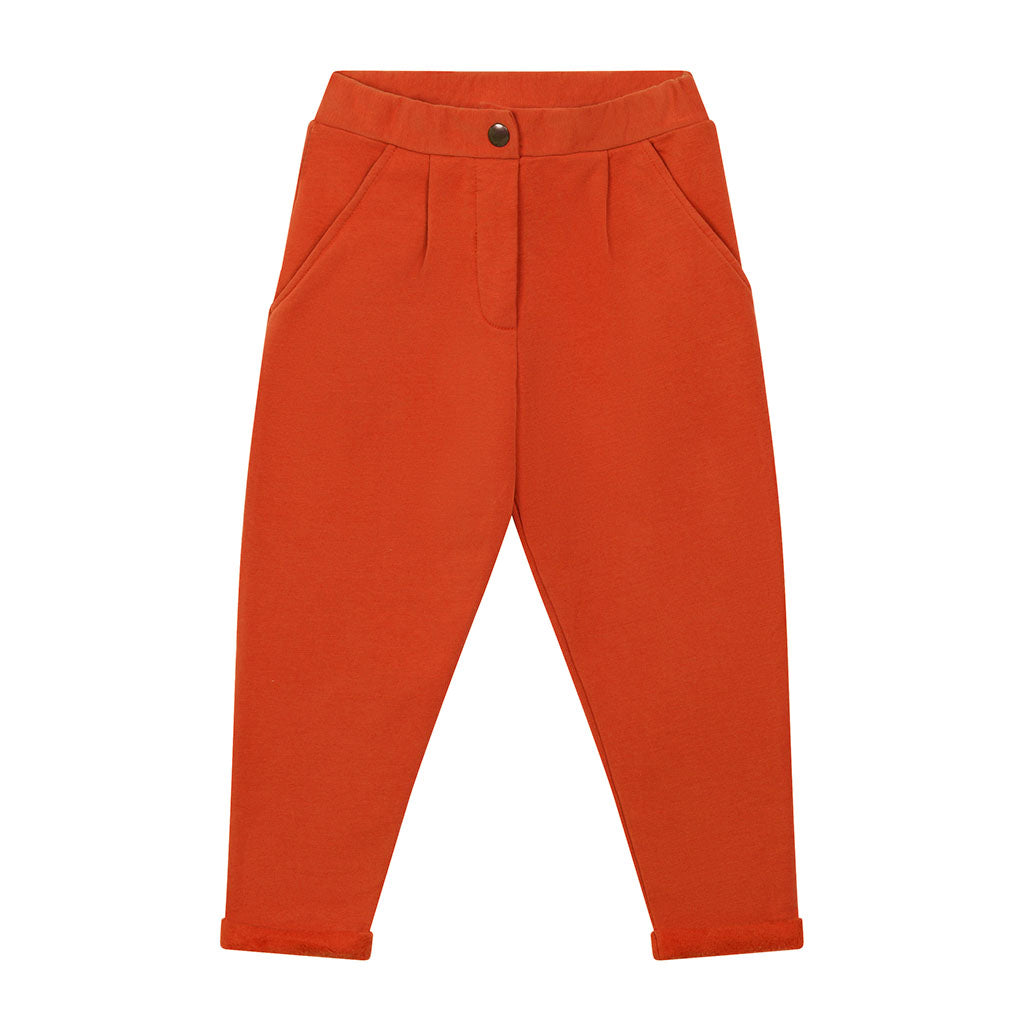 Cropped Chino Rust