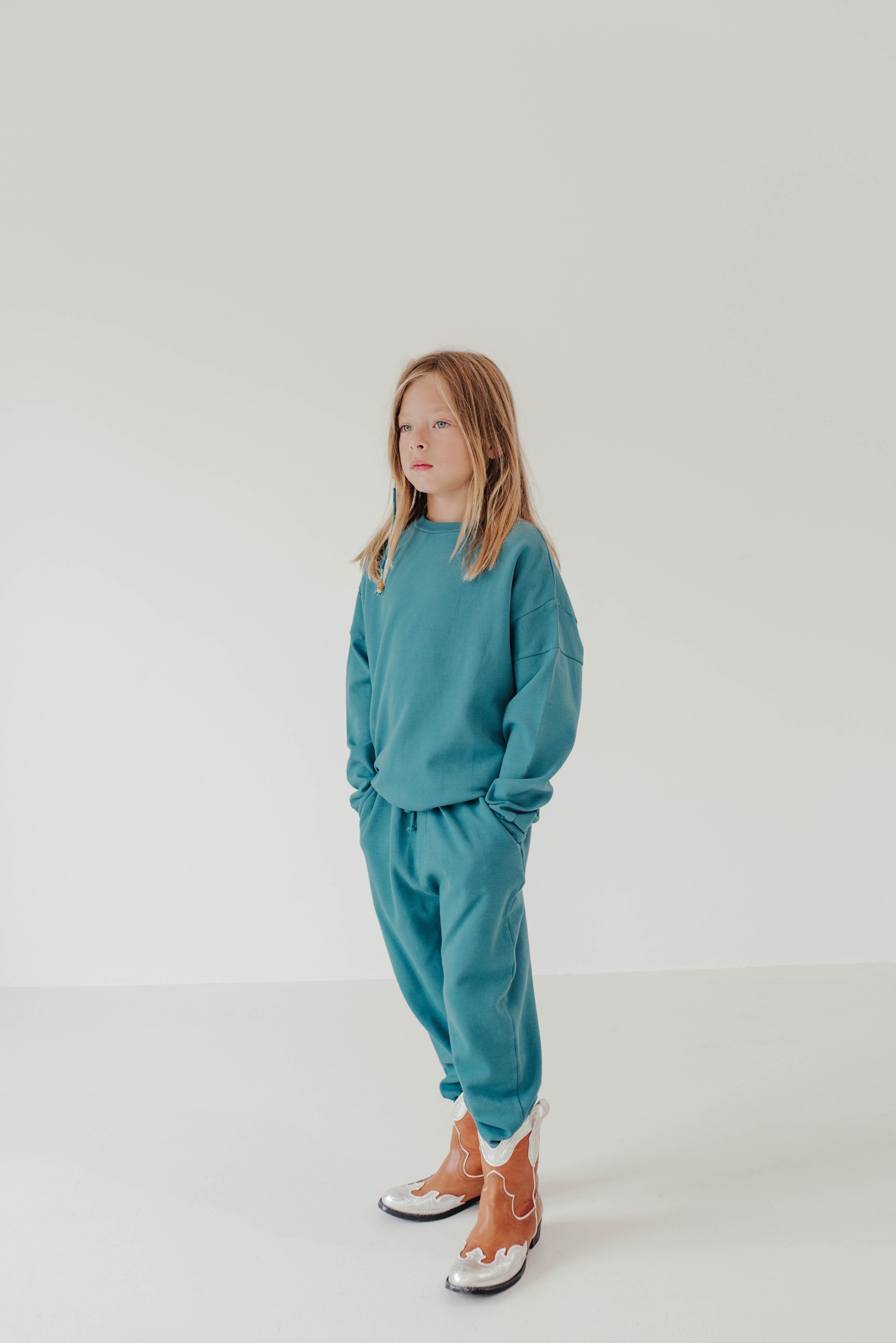 Sweatpants Teal Green