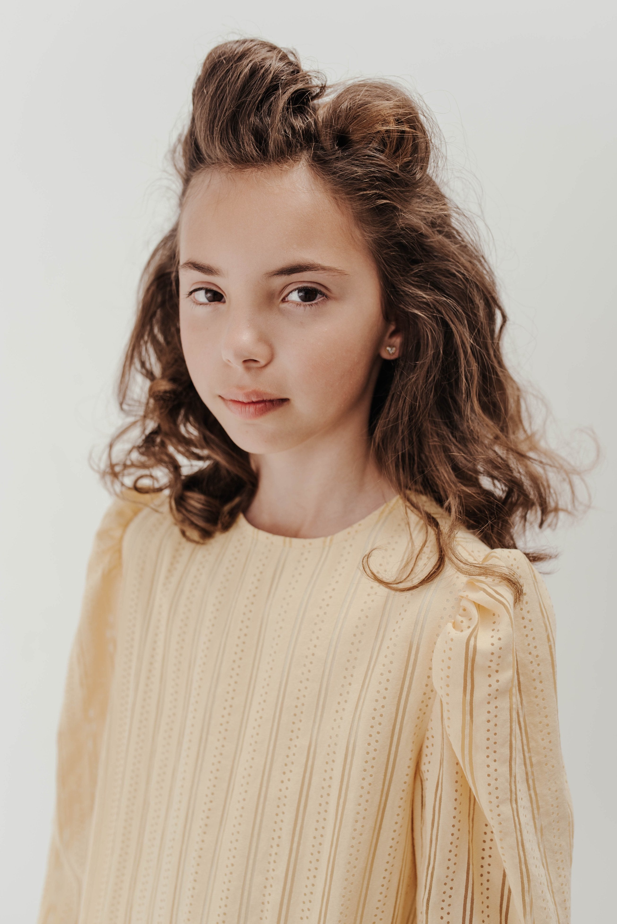 Dress Balloon Graphic Soft Yellow