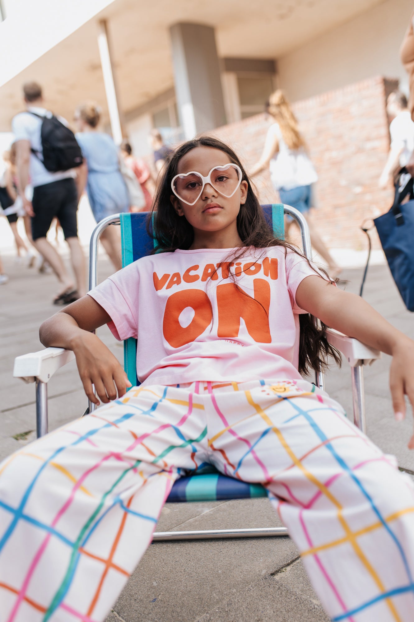 T-shirt Cropped Vacation On