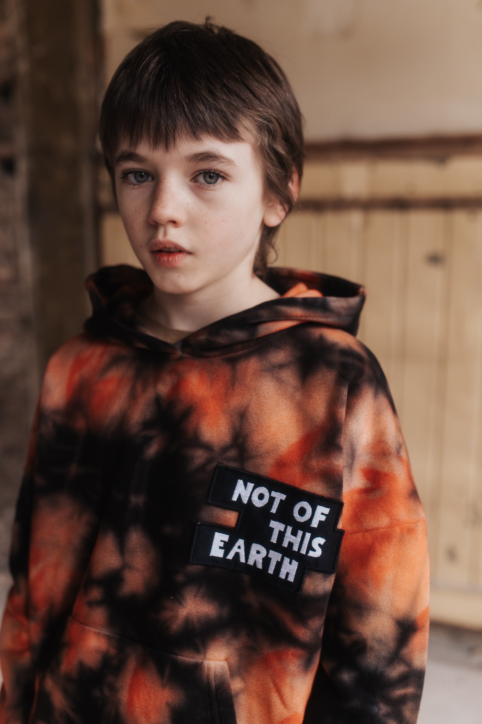 Hoodie Tie Dye Not Of This Earth