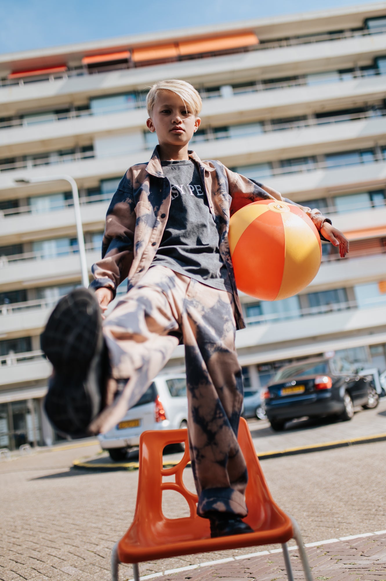 Jacket Worker Established 015 Distressed