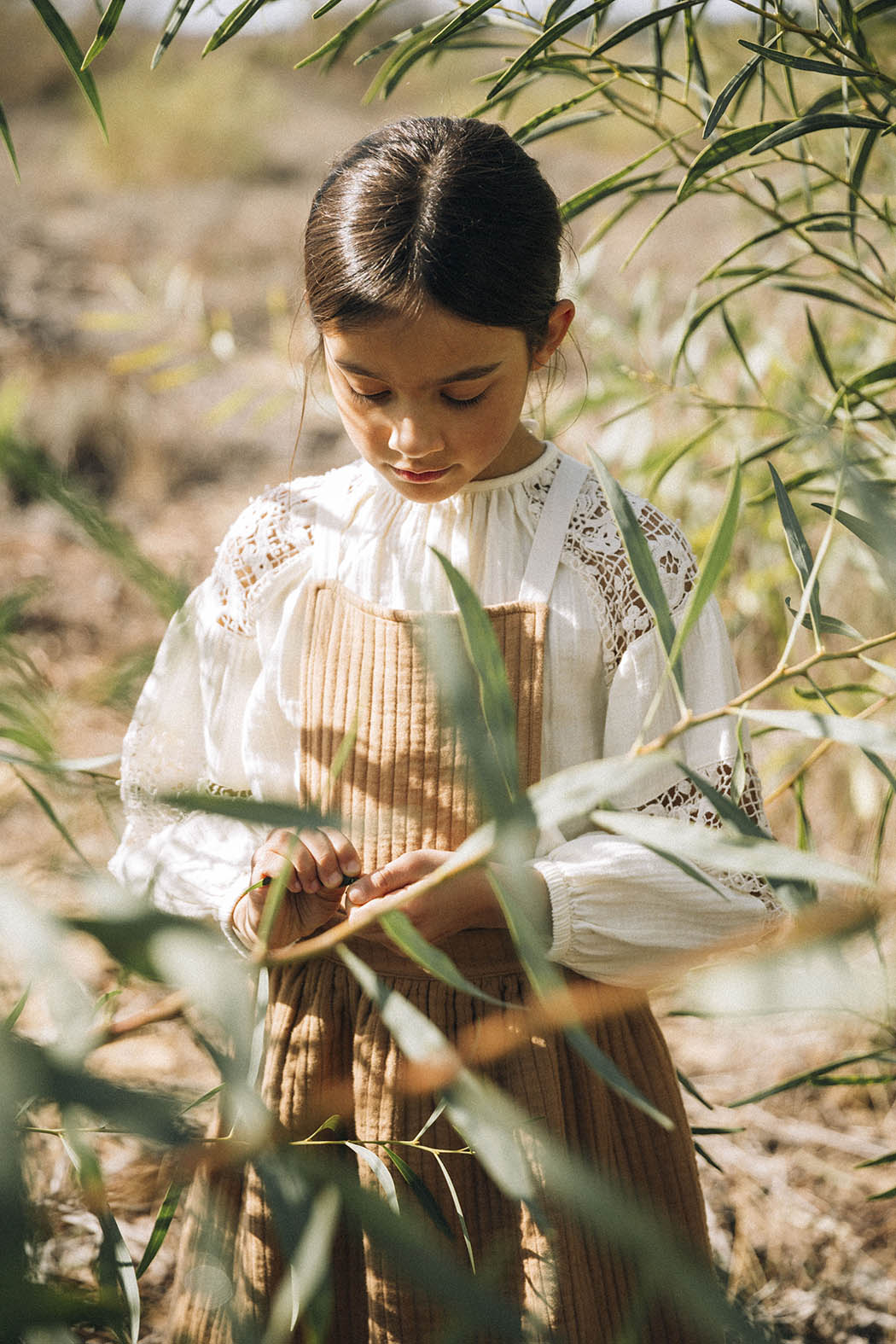Blouse Sofia Folk Milk Woman