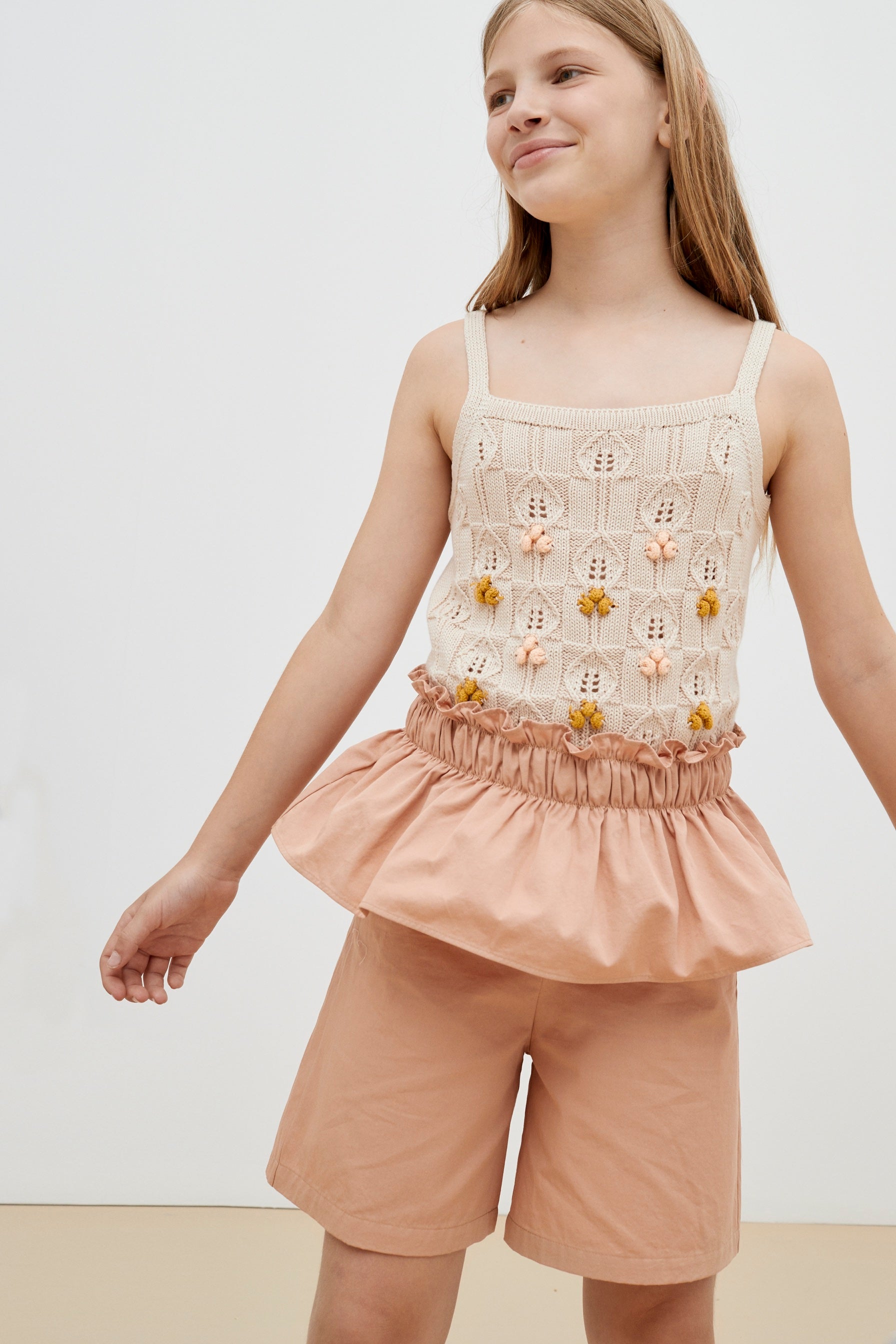 Bermuda Fiorella Fiori Di Pesco