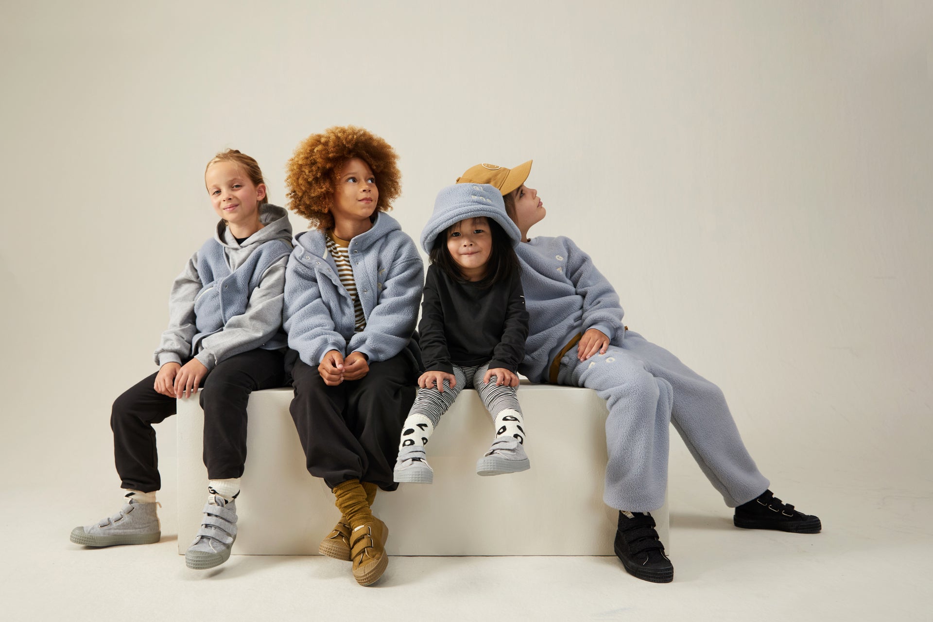 Gilet Teddy Baby POP Stone Grey
