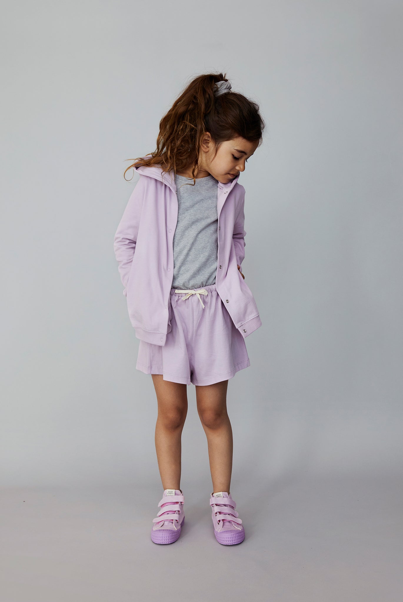 Shorts Oversized Purple Haze