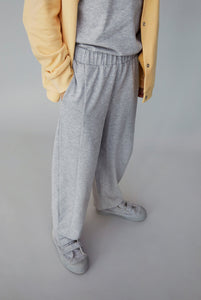 Trousers Puffy Grey Melange