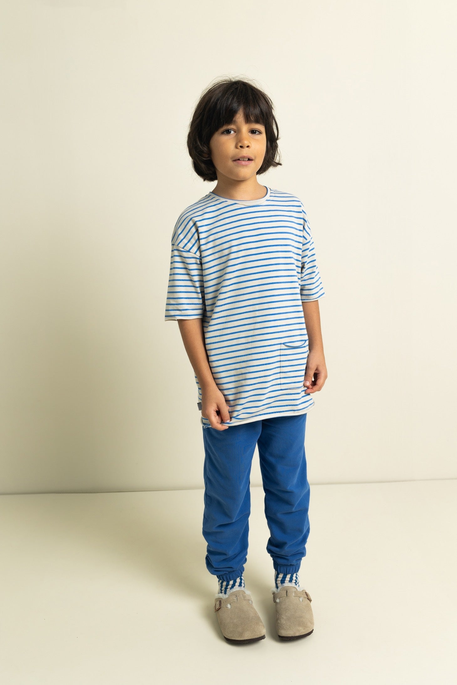 Oversized T-shirt Ink Stripes