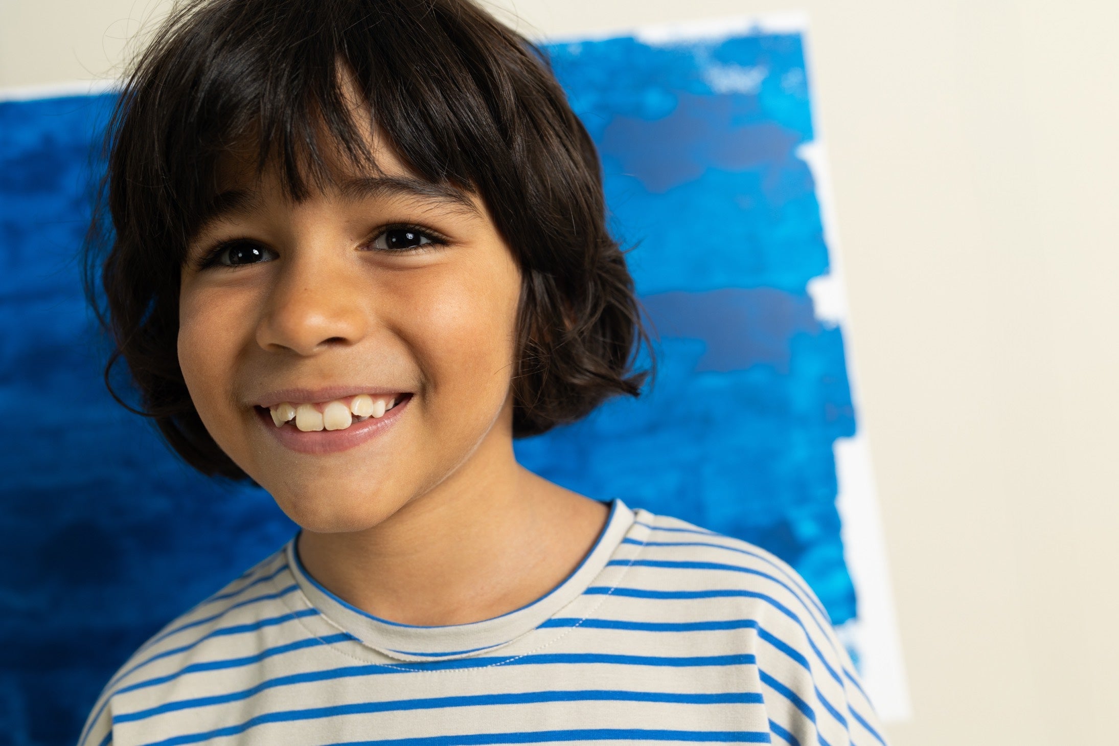 Oversized T-shirt Ink Stripes