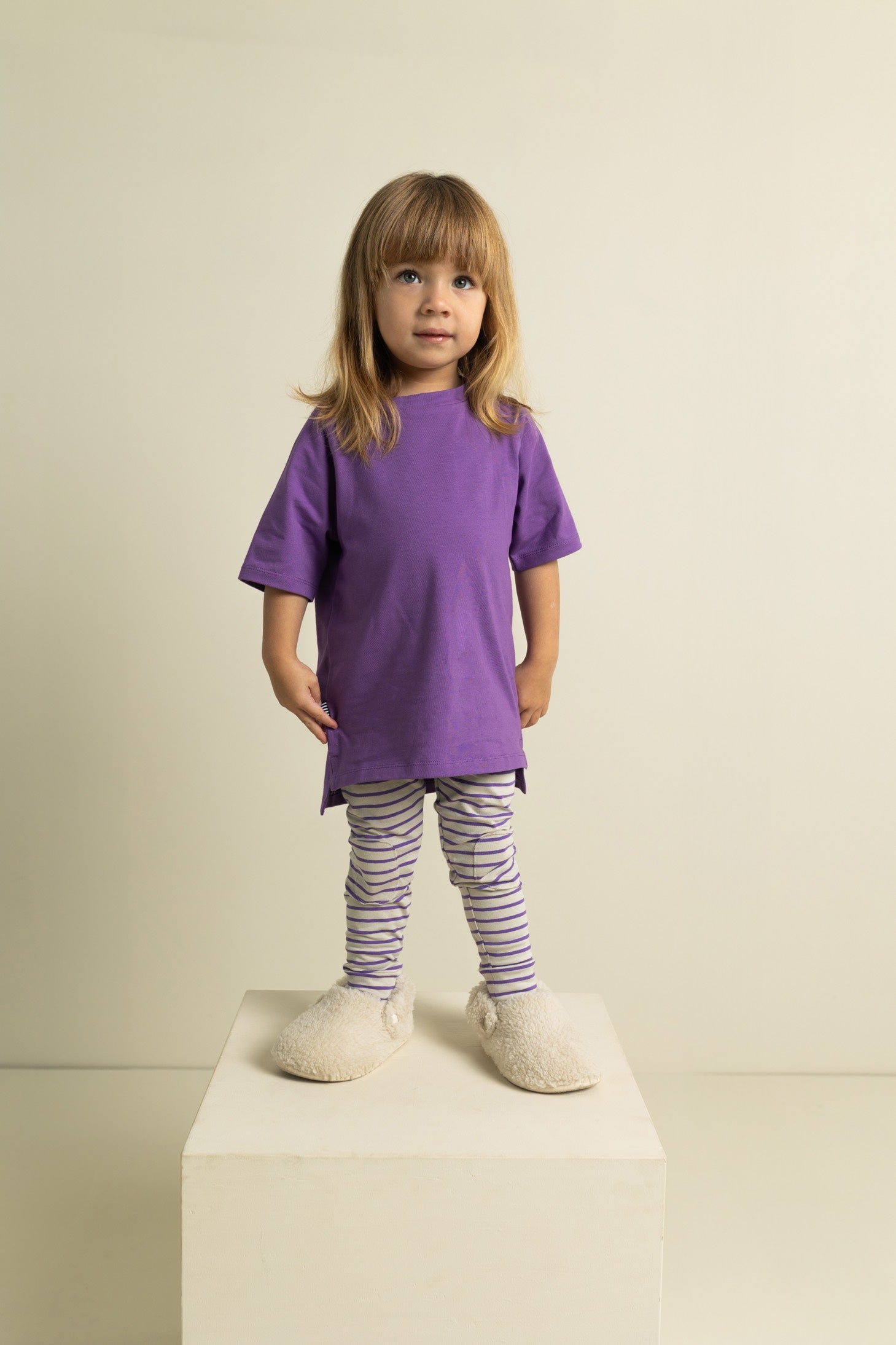 Legging Berry Stripes