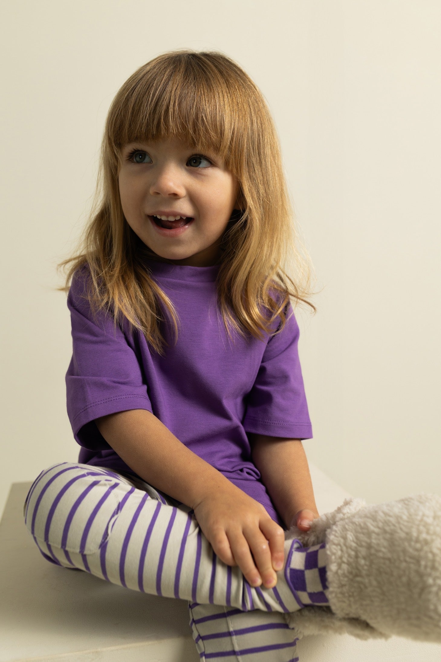 Legging Berry Stripes