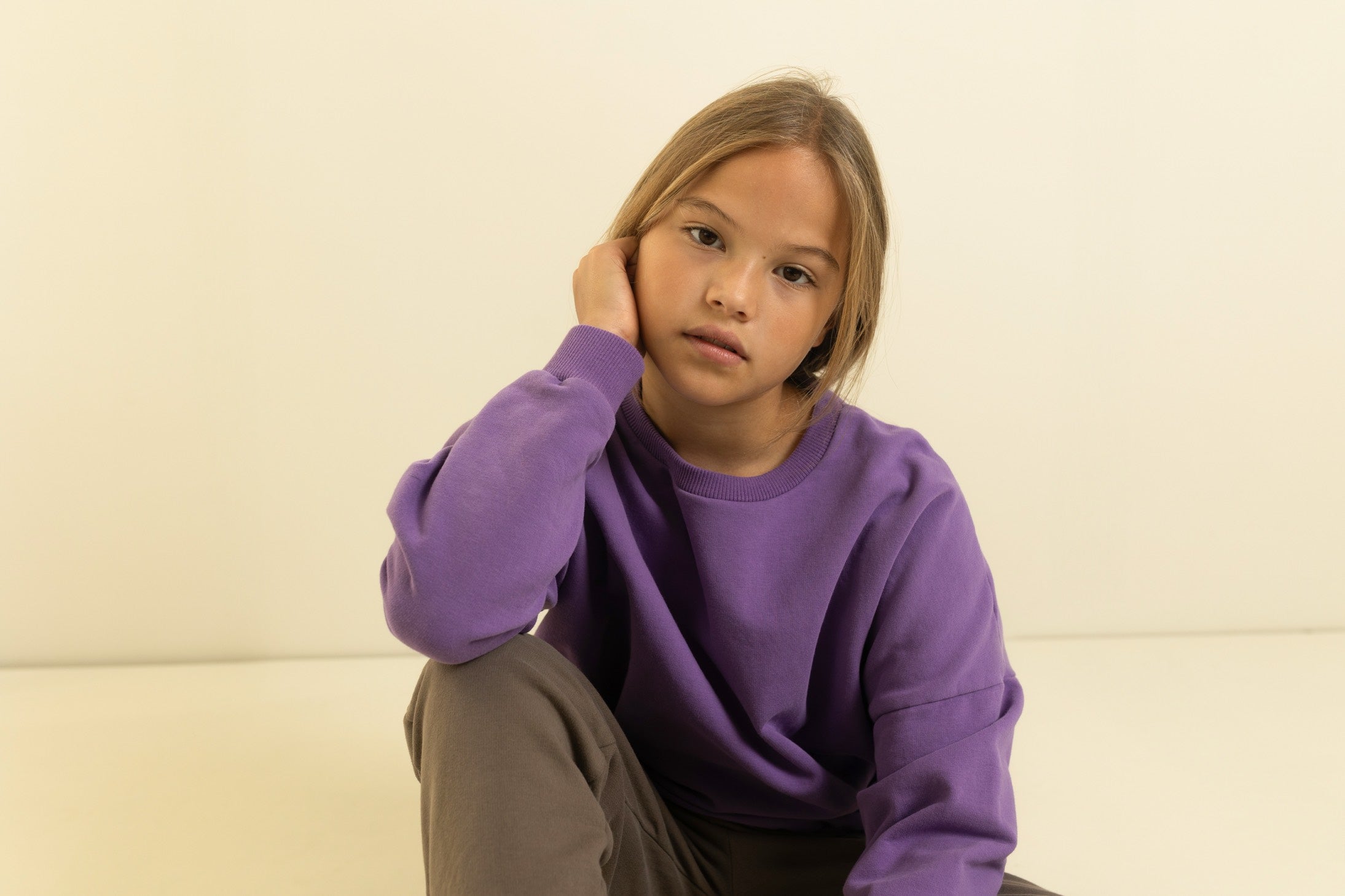 Oversized Sweater Berry