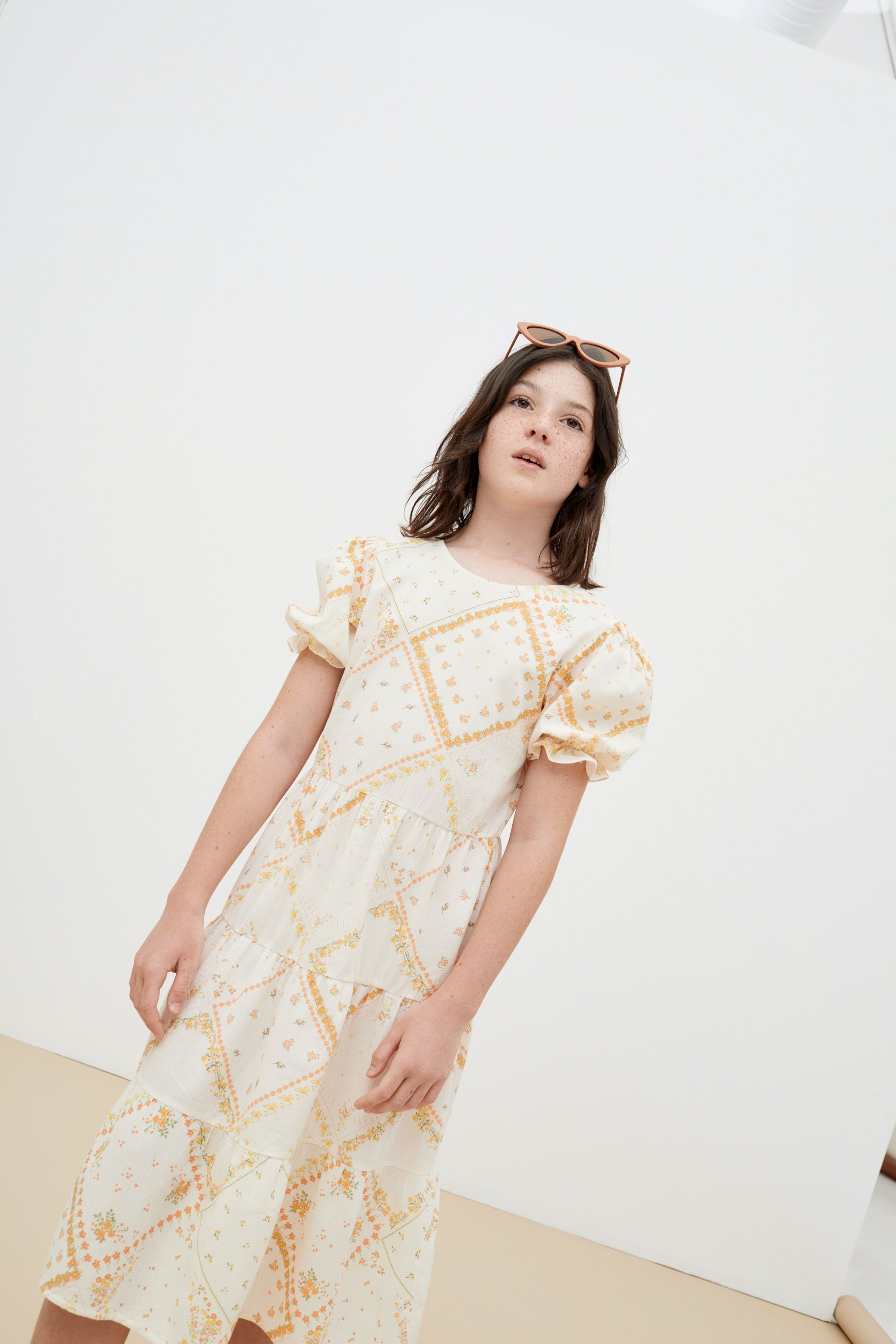 Dress Idara Flower Patchwork