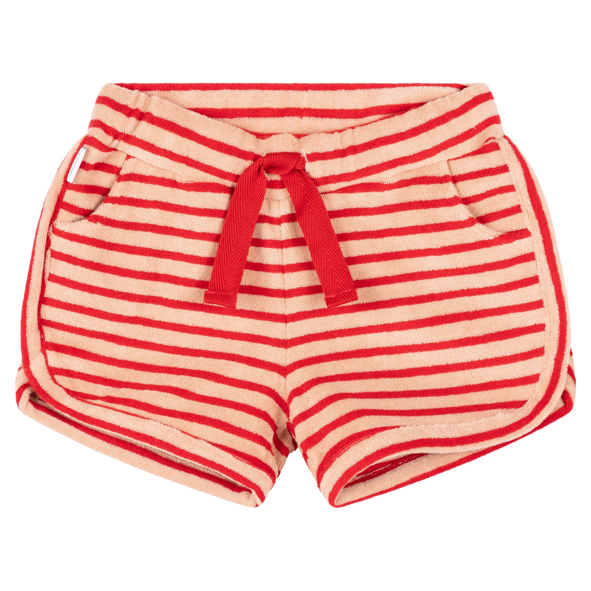 Short Toweling Stripe Pomegranate CC