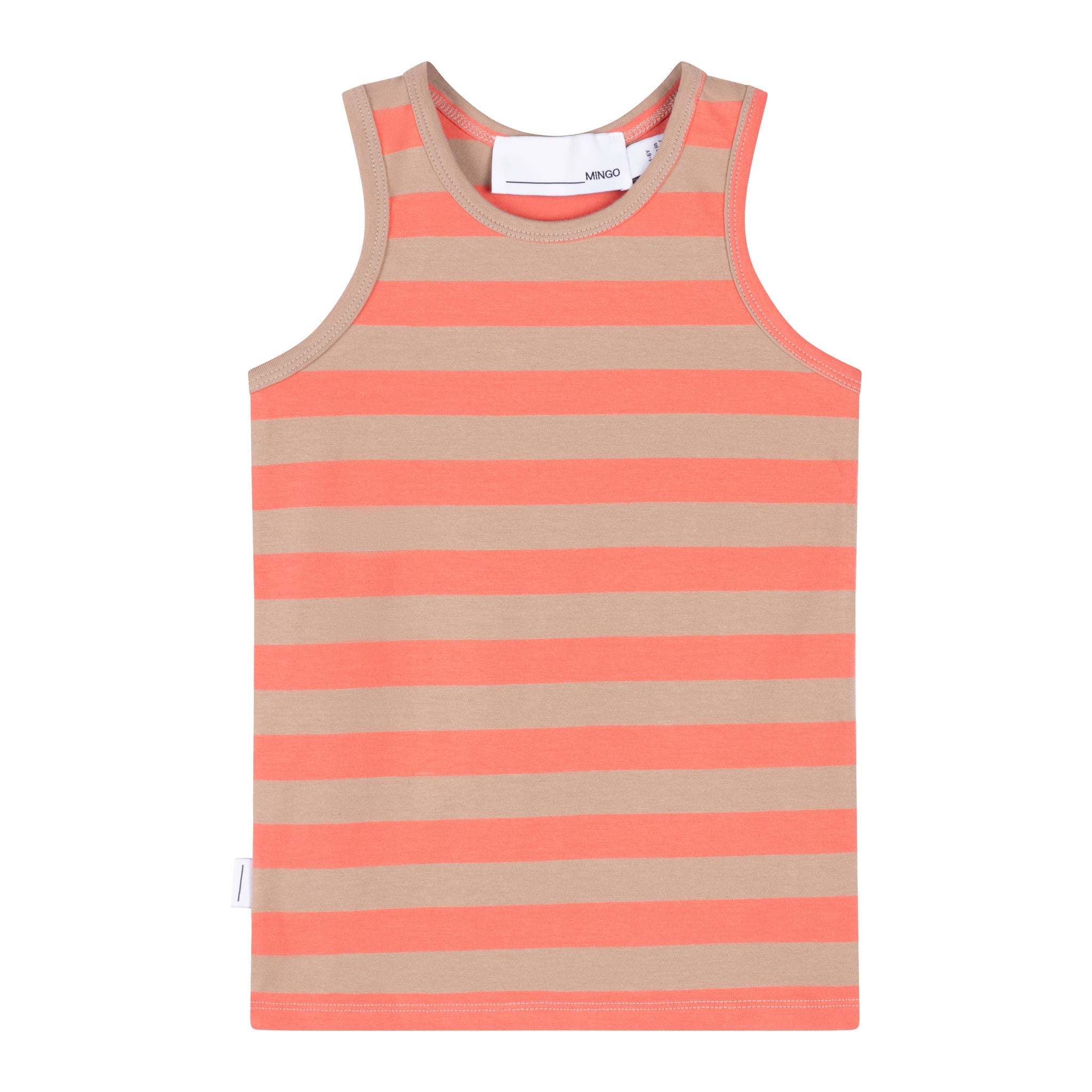 Singlet Salmon Stripe CC