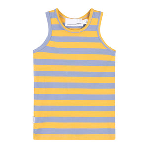 Singlet Greyish Blue Stripe CC