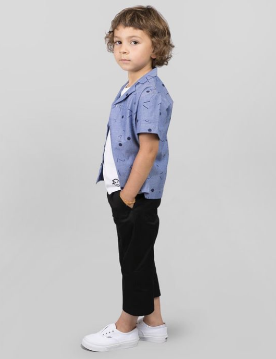 Pant Cropped Black