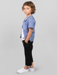 Pant Cropped Black