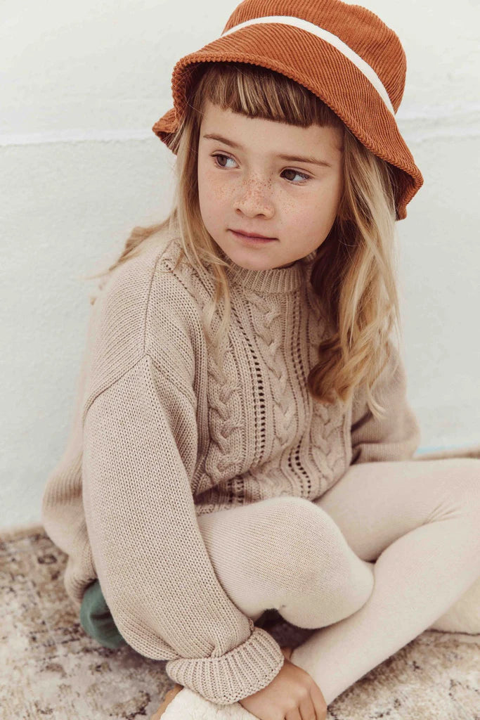 Sweater Knit Ecru - Sample