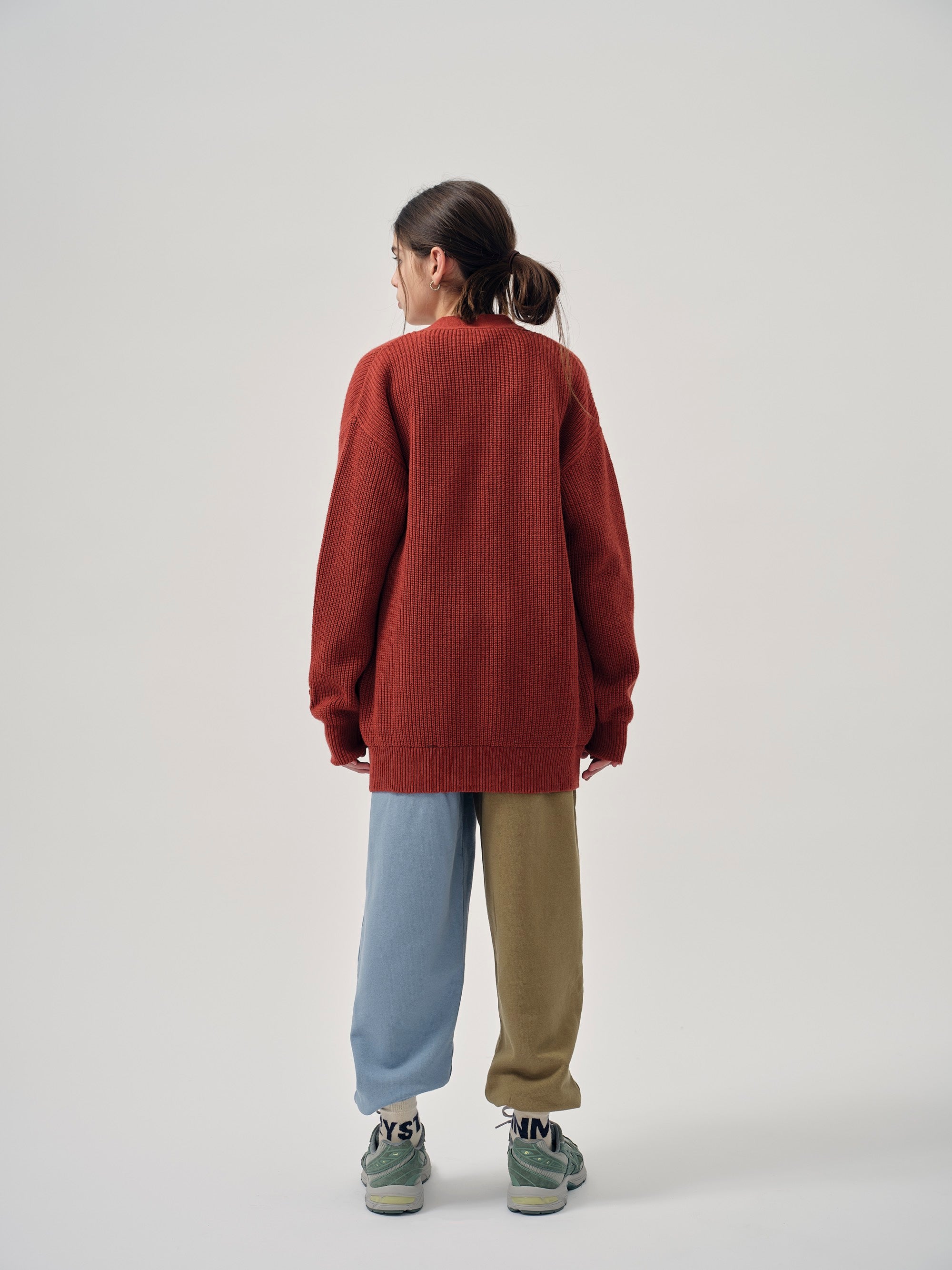 Cardigan Oversized Russet