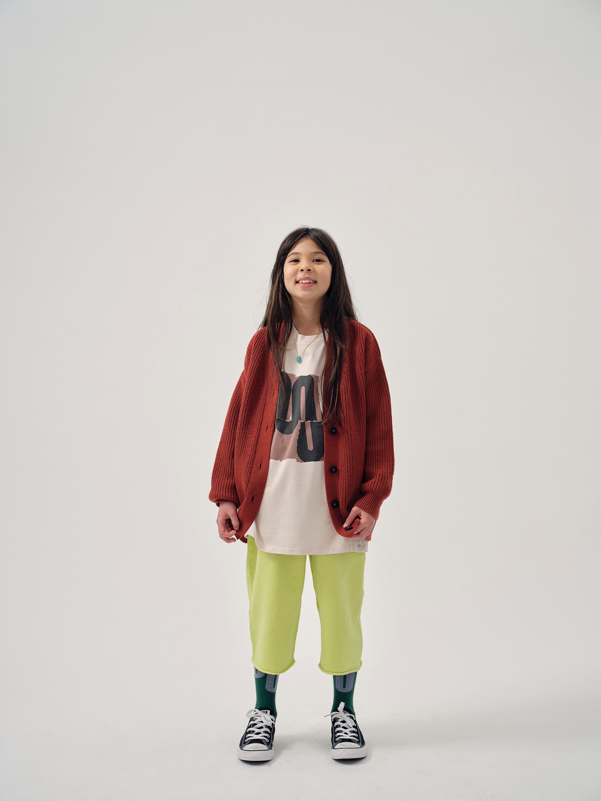 Cardigan Oversized Russet