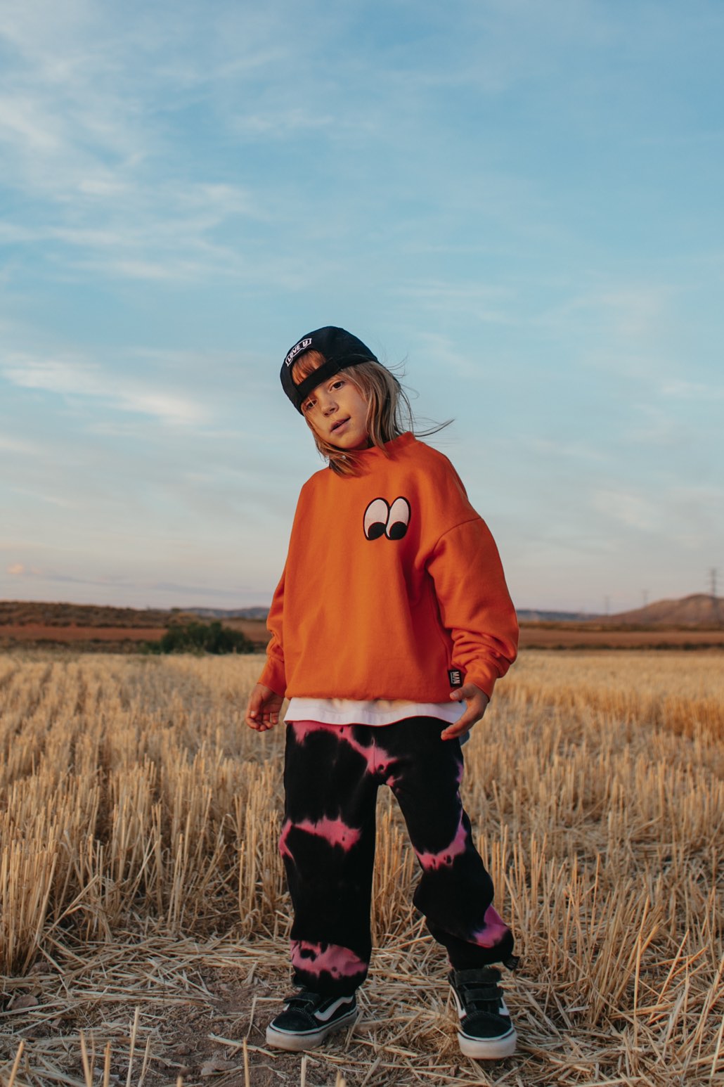 Sweatshirt Orange Eye Ball