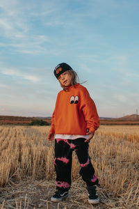 Sweatshirt Orange Eye Ball