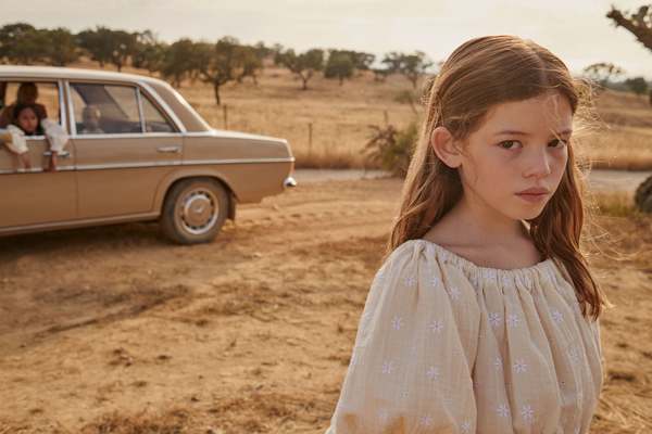 Blouse Leandra Ecru Flowers
