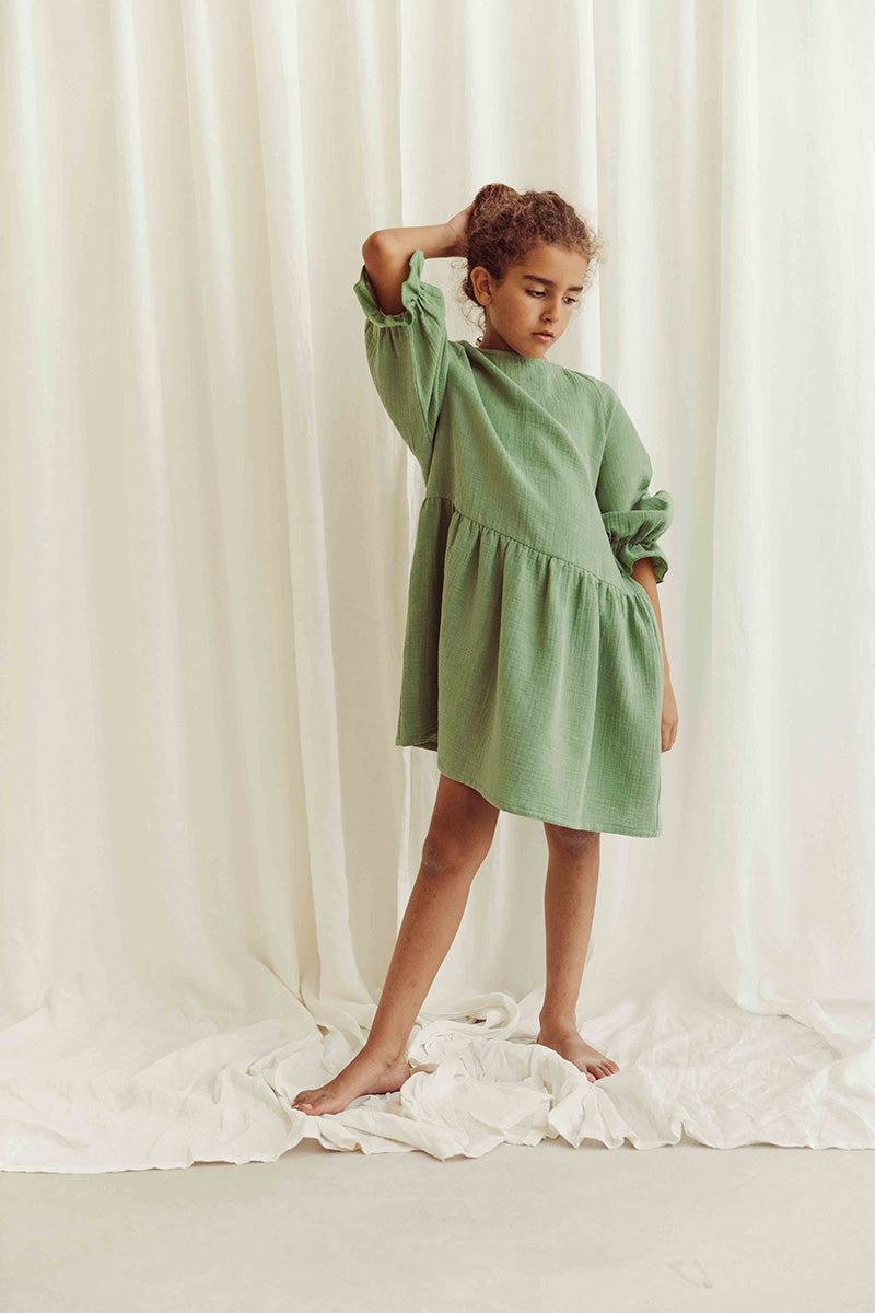 Dress Lilou Dryed Green