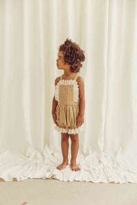 Romper Bertha Mustard Vichy