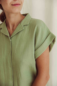 Shirt Mateo Dryed Green Woman
