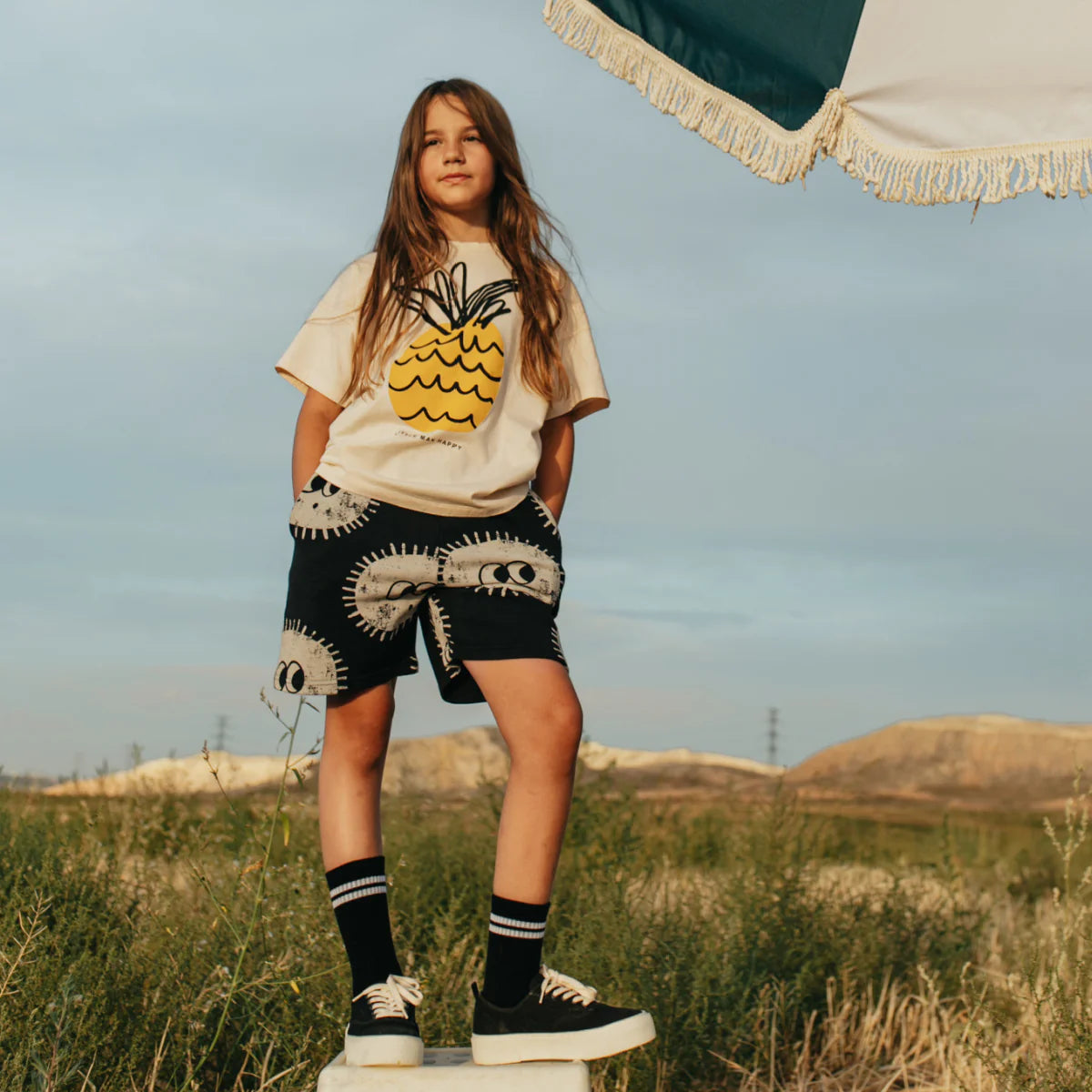 T-shirt Boxy Pineapple