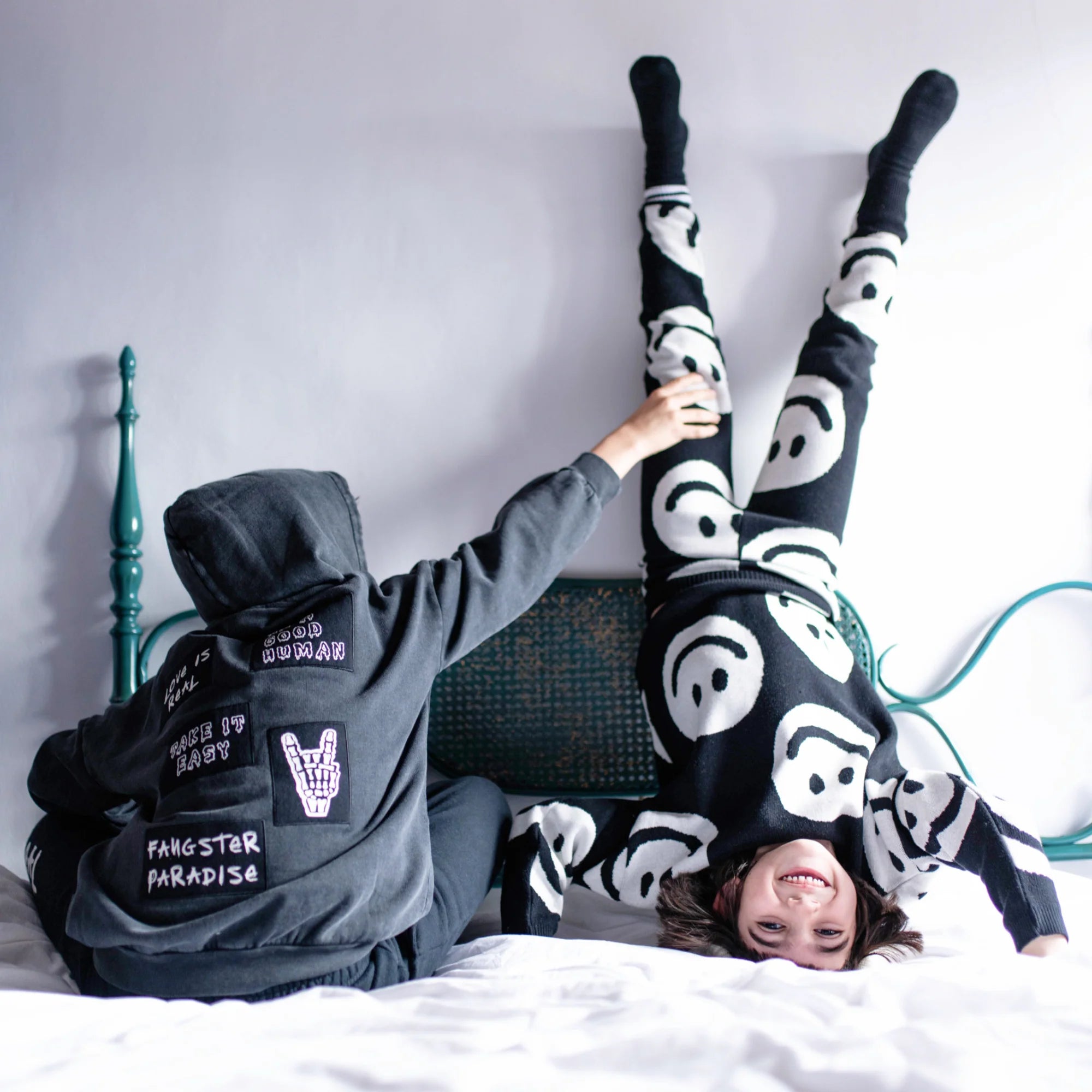 Leggings Knit Happy