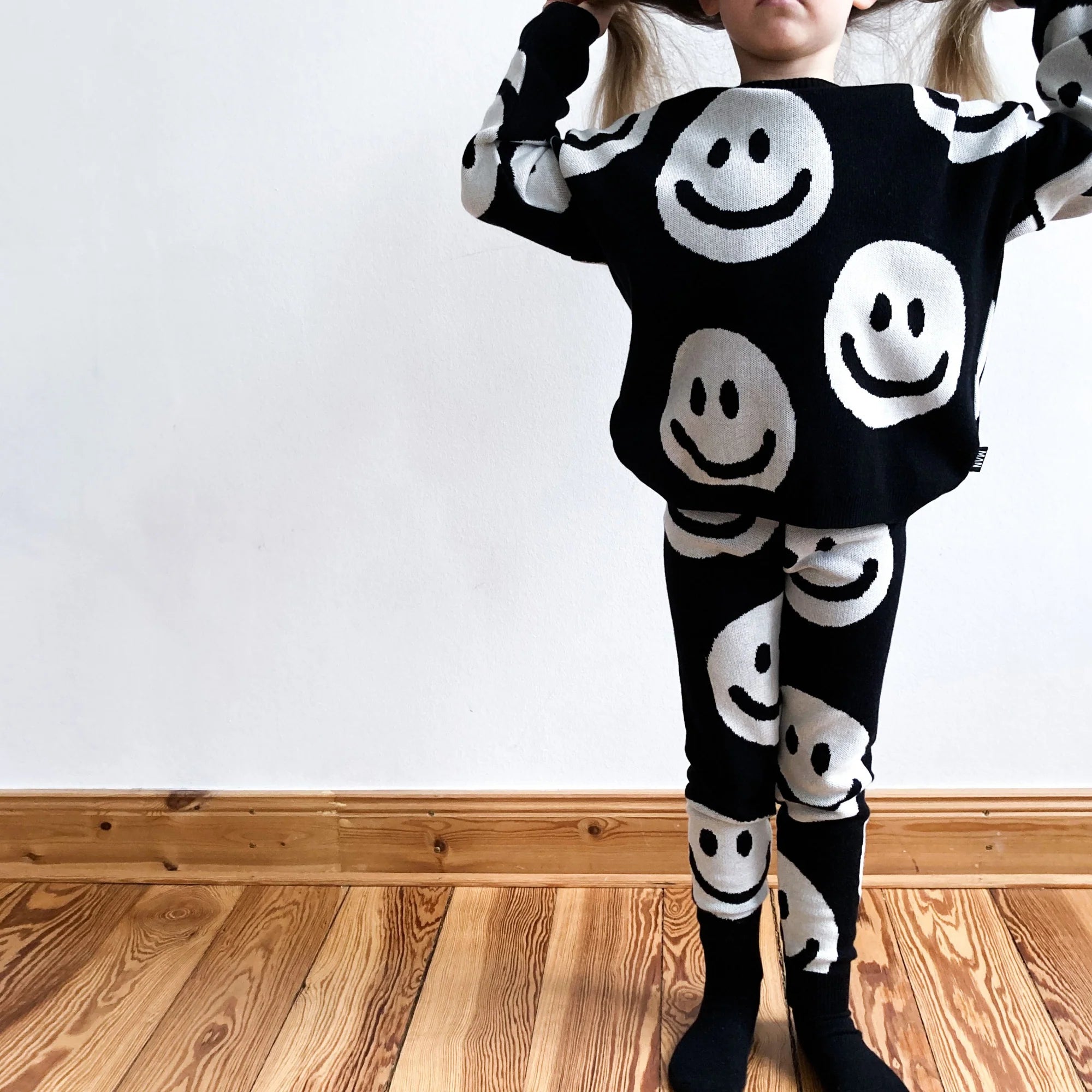 Leggings Knit Happy