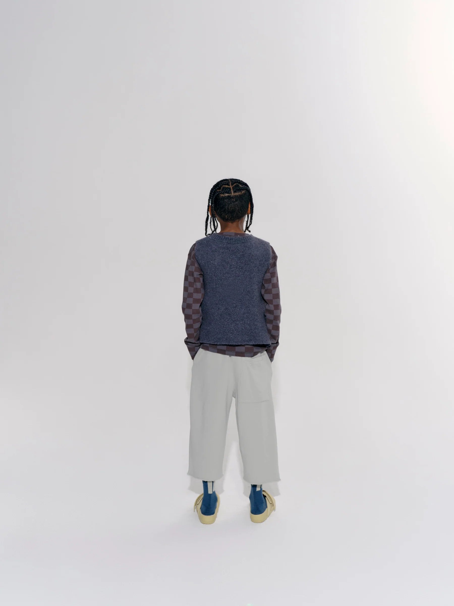 Sweatpants Cut Off Mineral Grey