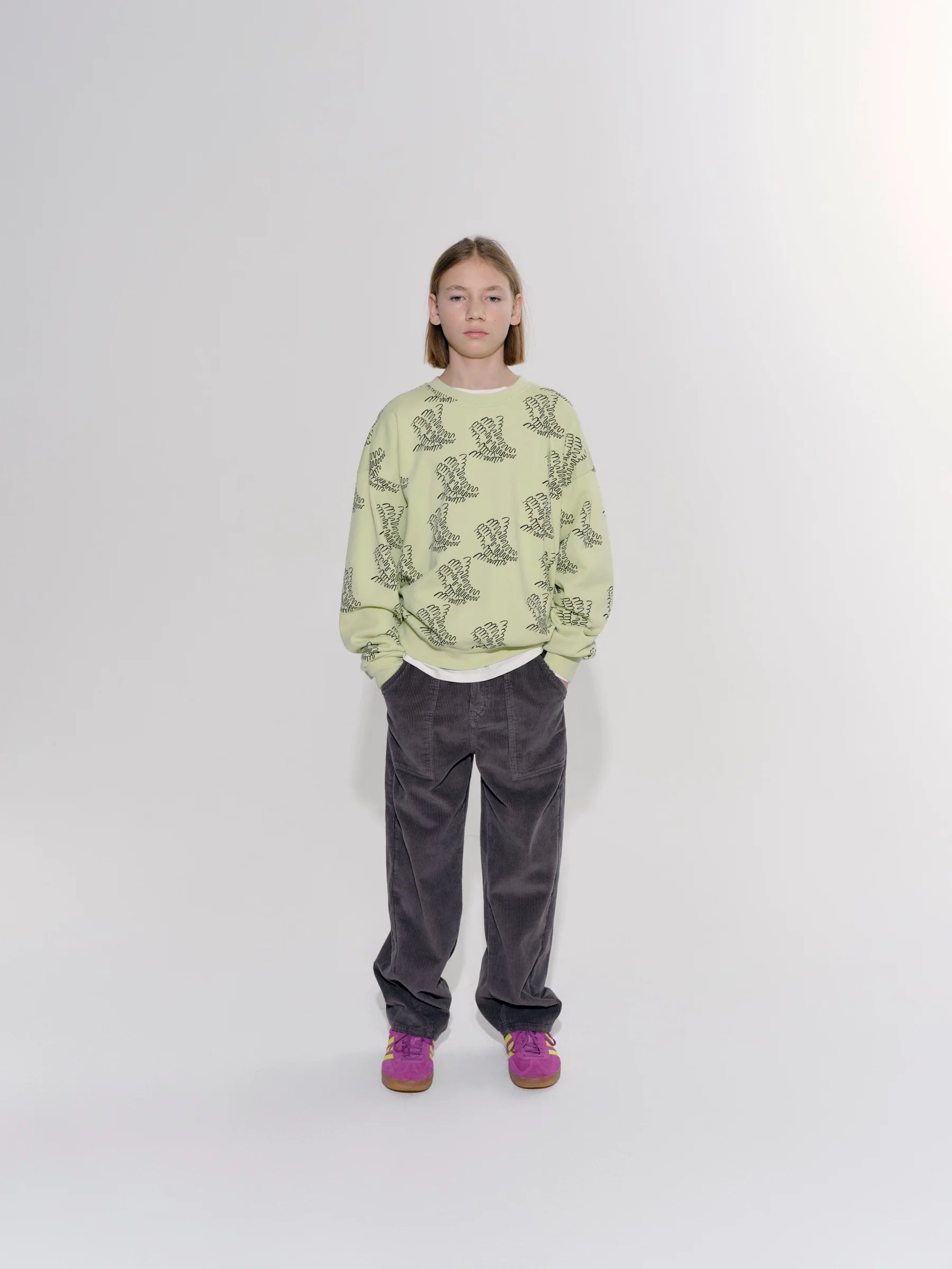 Sweatshirt Bubble Lily Green