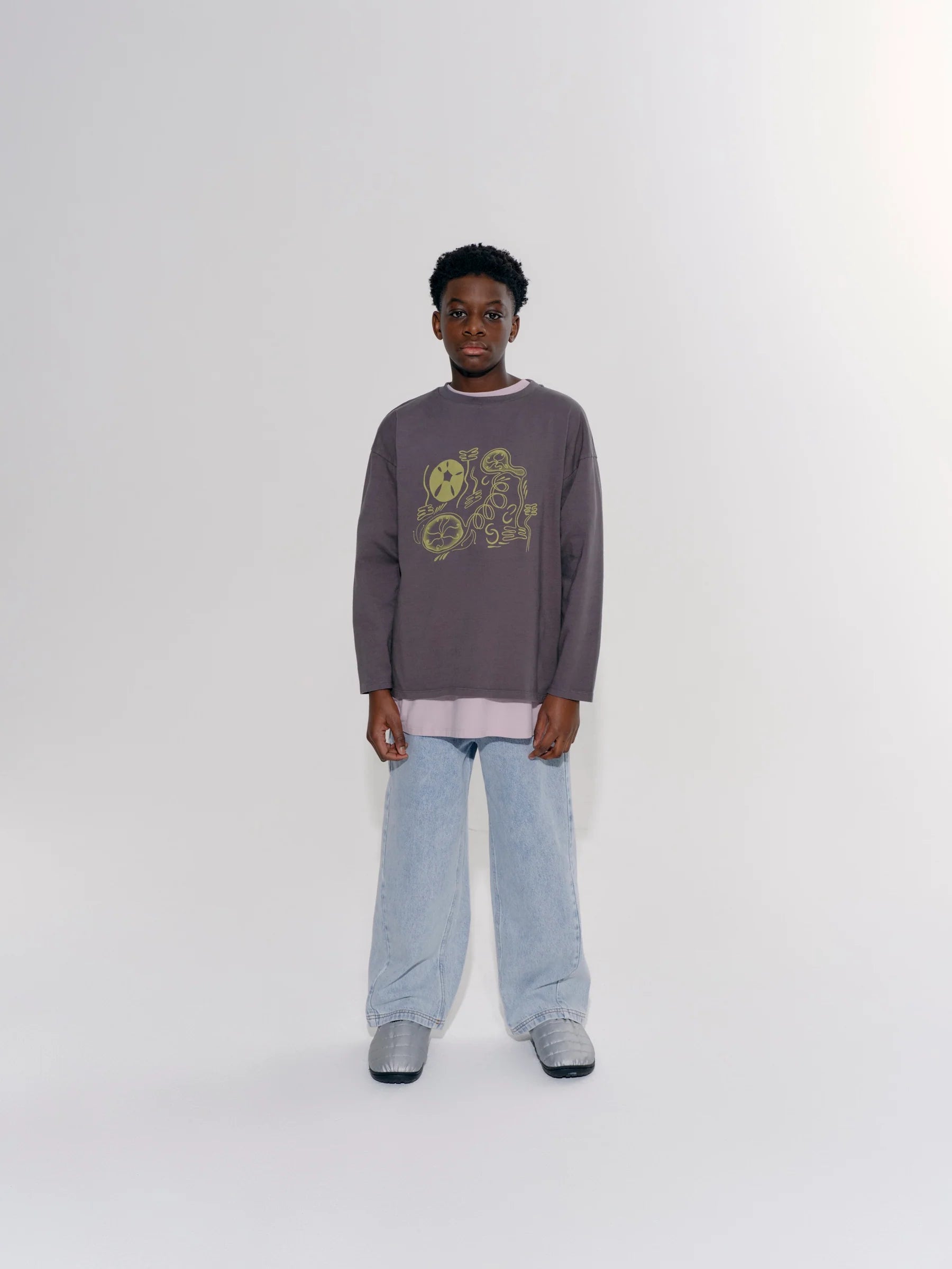 Longsleeve Tee Big Plum Kitten