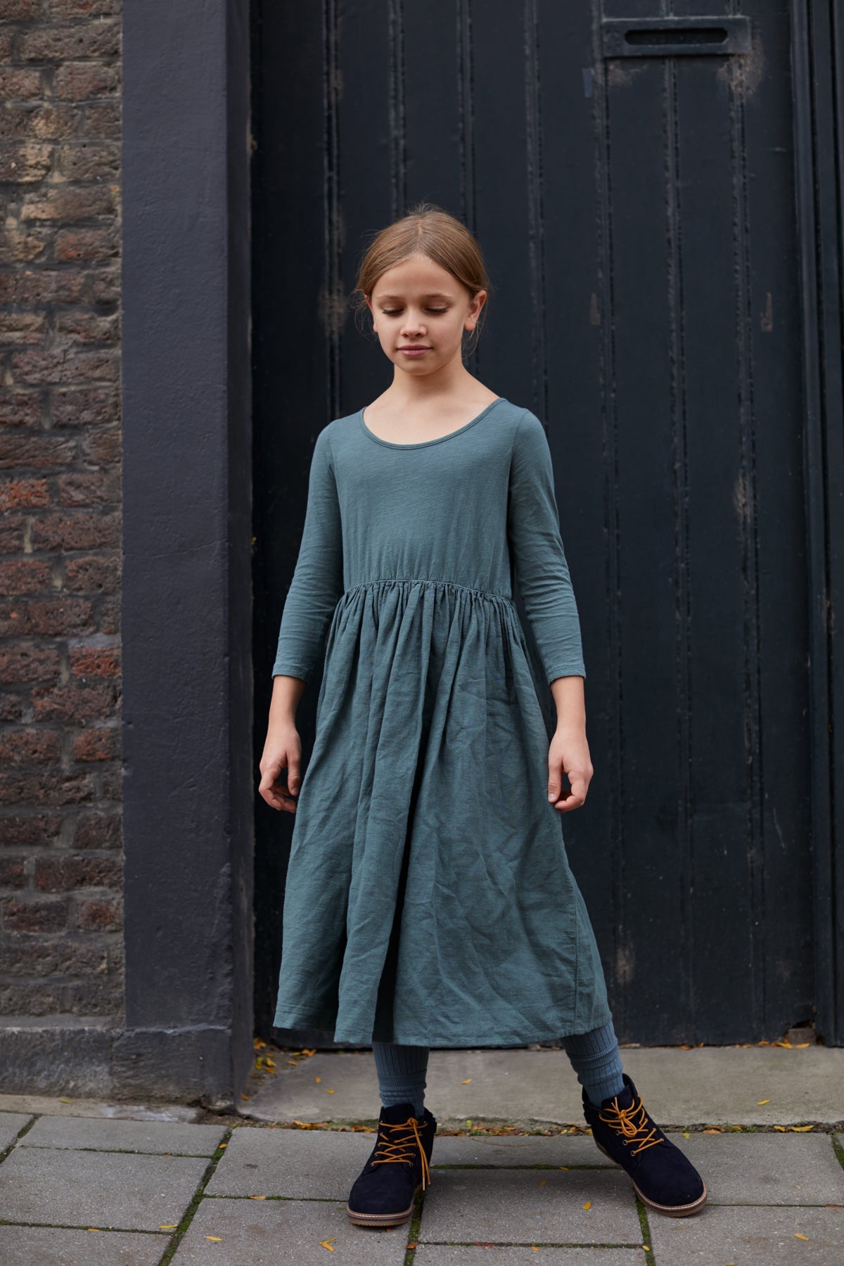 Dress Linen Warm Earth