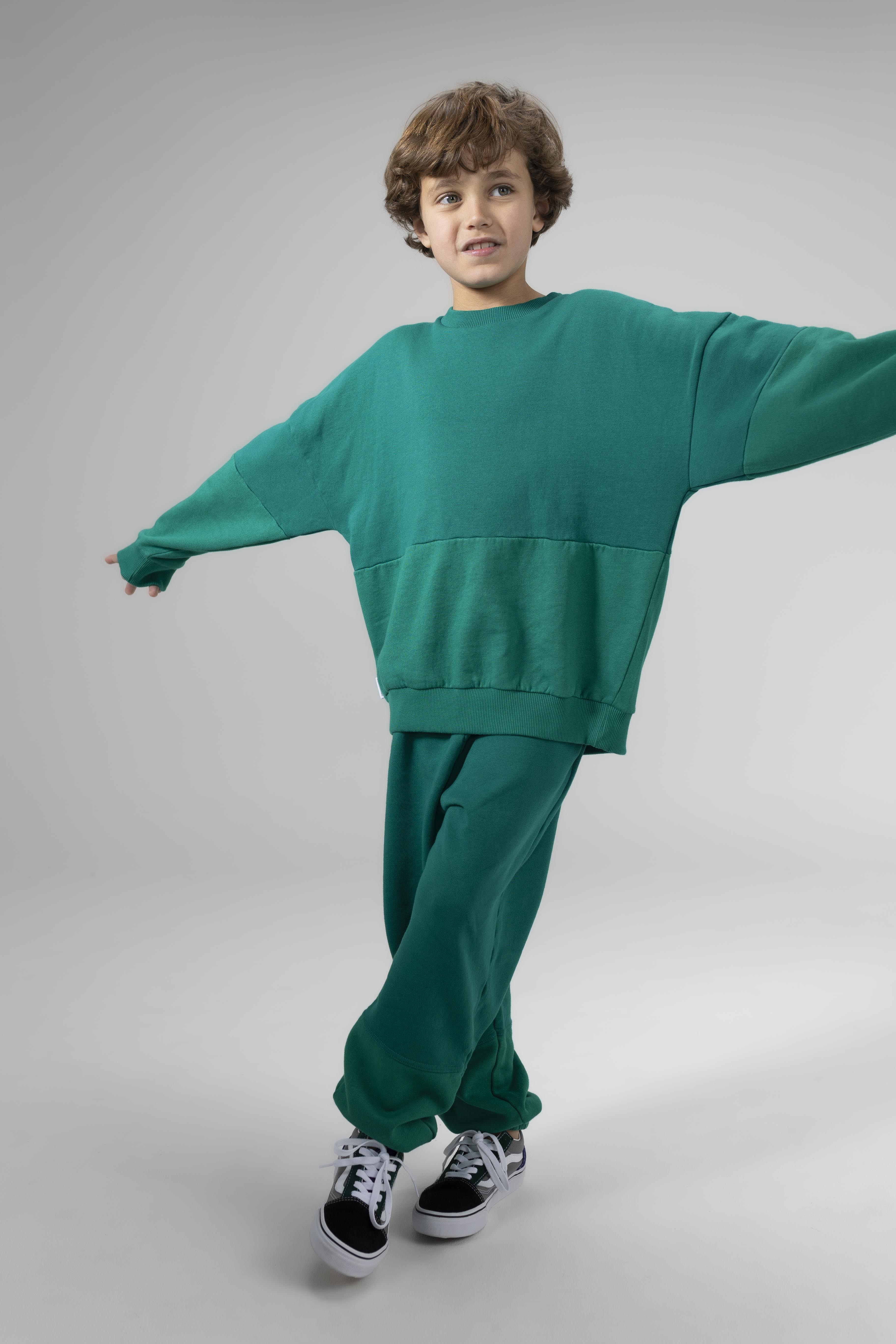 Sweatpants Duo Ultramarine Green Deep Green