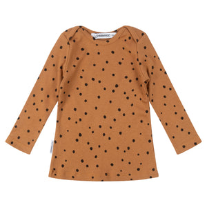 Longsleeve Baby Caramel Dot