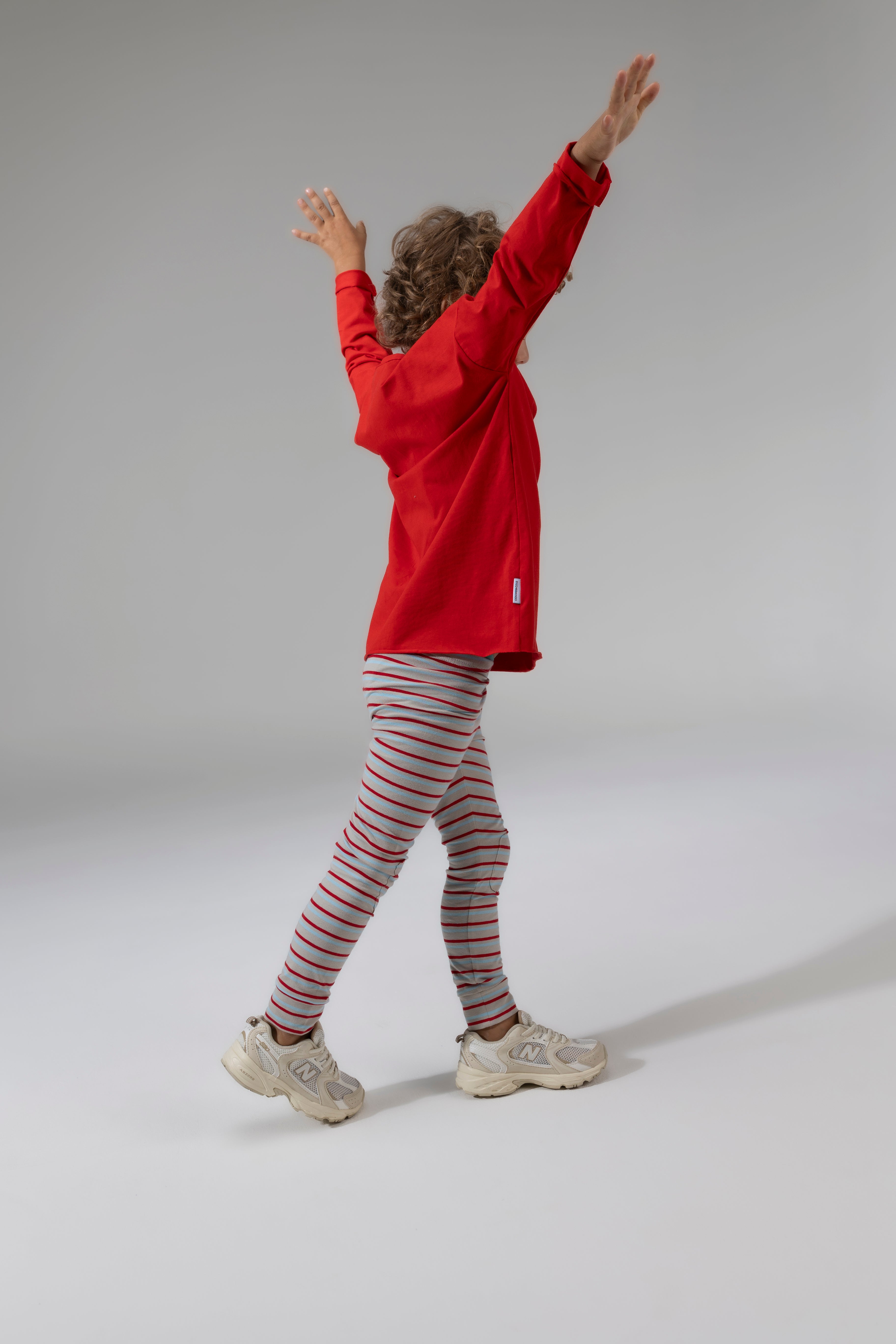 Legging Stripe Cherry