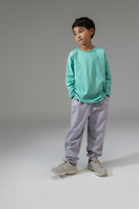 Longsleeve Oversized Turquoise